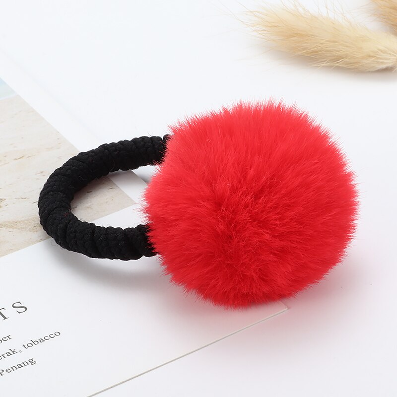 14 Styles ball hair ring female rubber band elastic hair bands headwear children