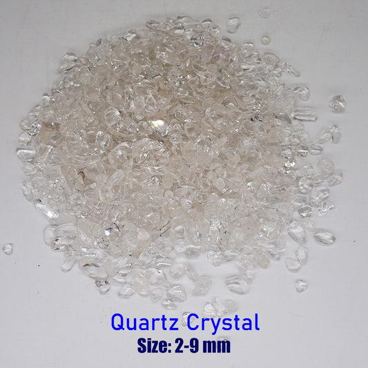 50-100g Quartz Crystal Natural Stones Gravel Chip Rock Minerals Aquarium