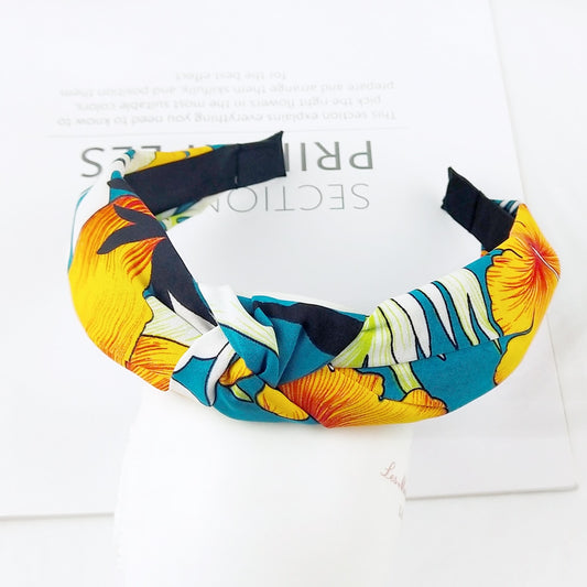 Summer Flower Design Women Hairbands Fashion Headband Girls Hair Hoop