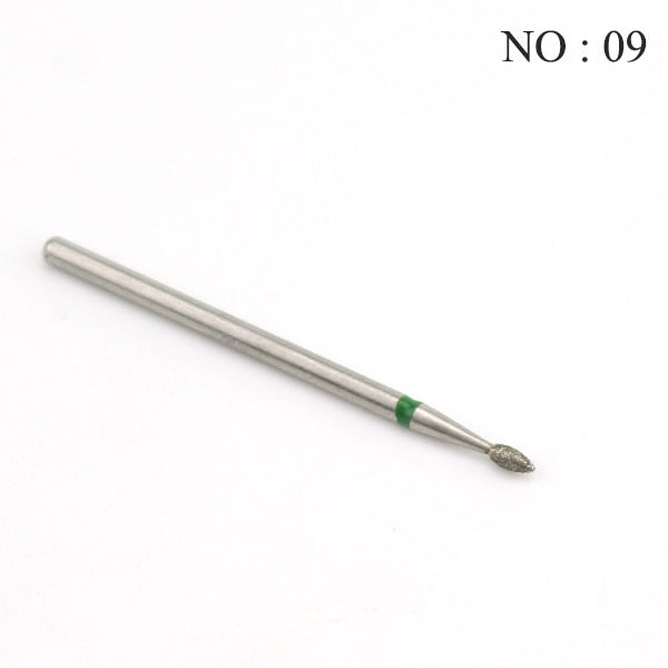 29 Types Diamond Ceramic Nail Drill Milling Cutter for Manicure Rotary Bits