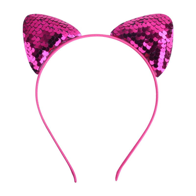 34 Styles Candygirl Cat Ears Headbands For Kids Cute Crown Diamond Hair Bands