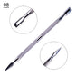 1pcs Double-ended Cuticles Nails Pusher Dead Skin Remover Pedicure Stainless