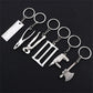 20 Styles Keychains For Men Outdoor Combination Tool Key Ring Portable Mini