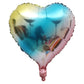 46 Styles 18inch 1pcs Heart Round Shape Foil Balloon Helium Baloon Wedding