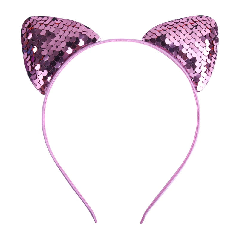 34 Styles Candygirl Cat Ears Headbands For Kids Cute Crown Diamond Hair Bands