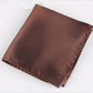 22 Colors Satin Handkerchief For Men Candy Color Mens Suits Pocket Square