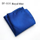 22 Colors Satin Handkerchief For Men Candy Color Mens Suits Pocket Square