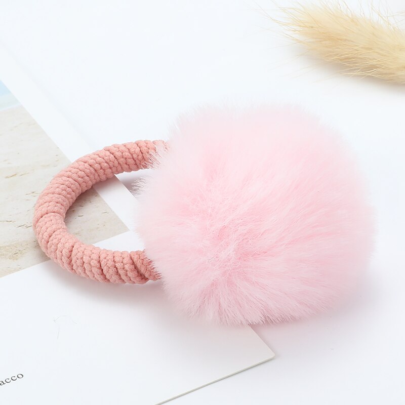 14 Styles ball hair ring female rubber band elastic hair bands headwear children