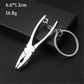 20 Styles Keychains For Men Outdoor Combination Tool Key Ring Portable Mini