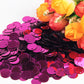 Paillette Sequin 10-30mm Large Flat Round Edge Hole Loose Sequins for Carfs Kids