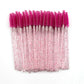 Disposable Eyelash Makeup Brush Diamond Handle Mascara Wands Eyelash Extension