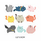 46 Styles Iron on Cute Animal Patches Set for Kids Clothing DIY T-shirt Applique