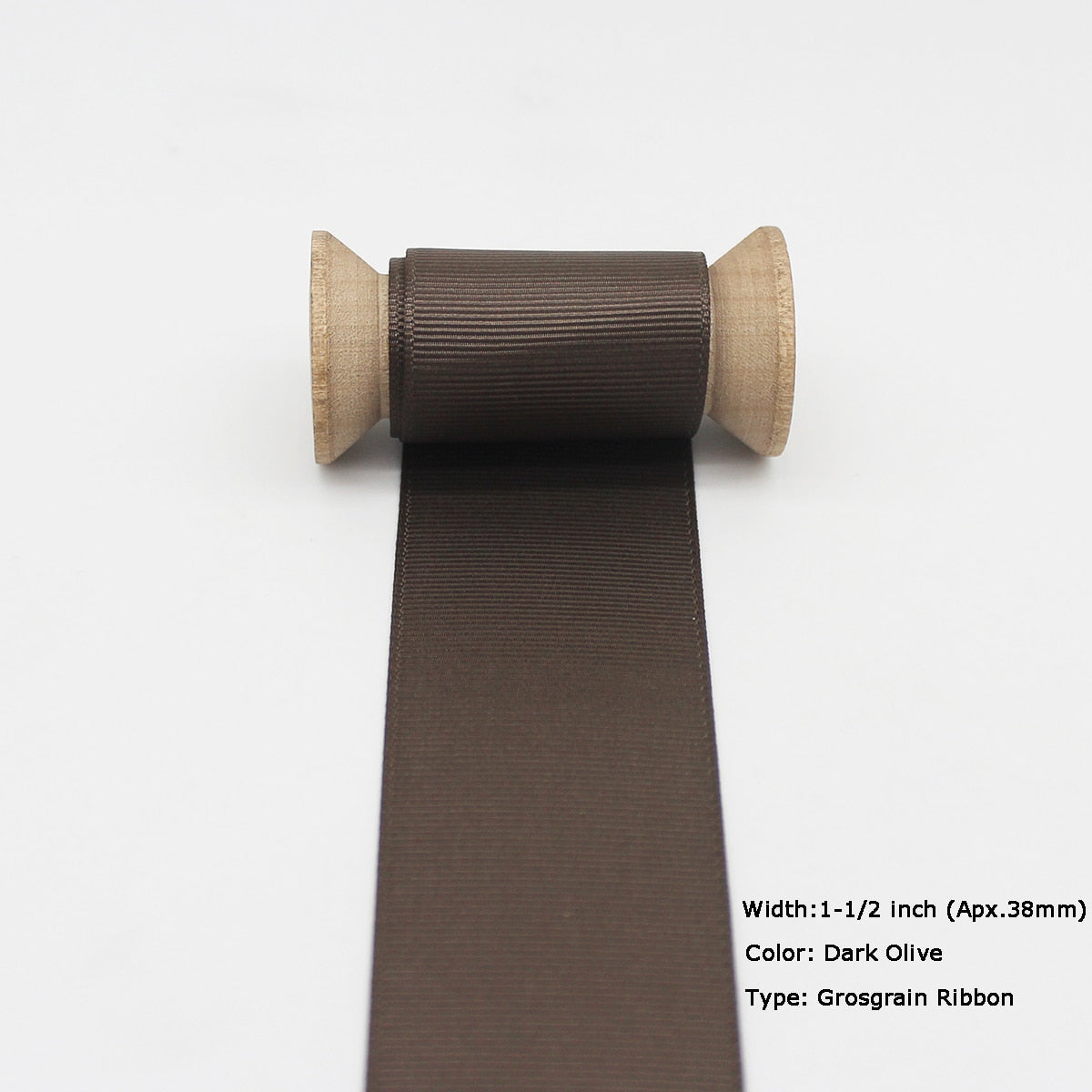 5 Meter Lot Grosgrain Ribbon Satin Ribbon Green Olive Moss Mint Sage