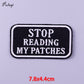 44 Styles Patches With Phrase Iron on Patches For Clothing Embroidery/Fusible