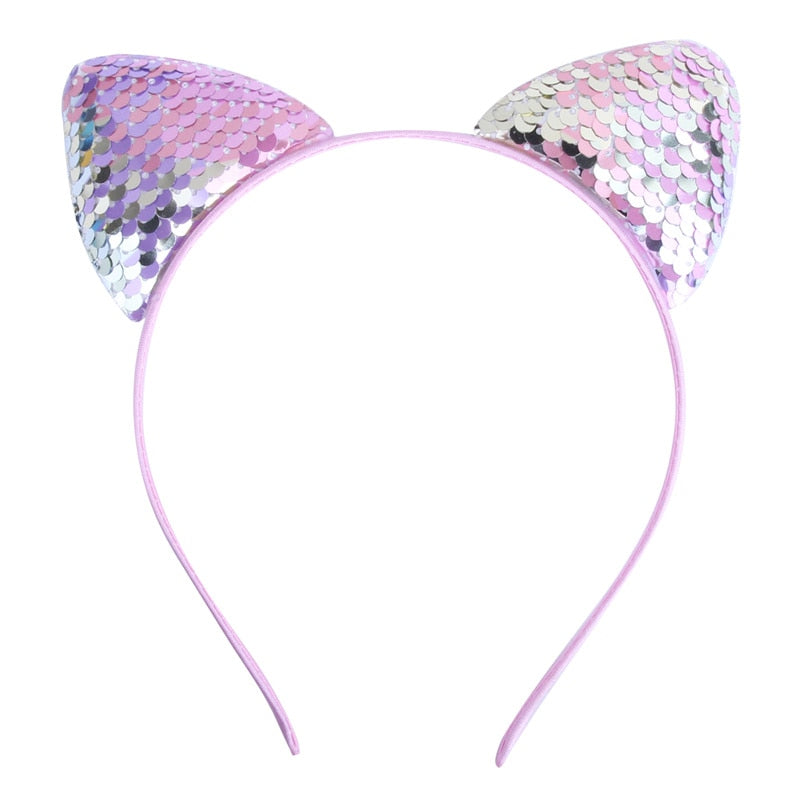 34 Styles Candygirl Cat Ears Headbands For Kids Cute Crown Diamond Hair Bands