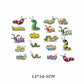 46 Styles Iron on Cute Animal Patches Set for Kids Clothing DIY T-shirt Applique