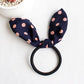 15 Styles Cute Rabbit ears Tied rope hair accessories female rubber band elastic