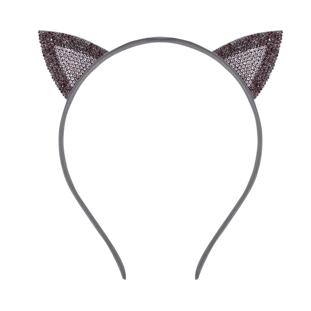 34 Styles Candygirl Cat Ears Headbands For Kids Cute Crown Diamond Hair Bands