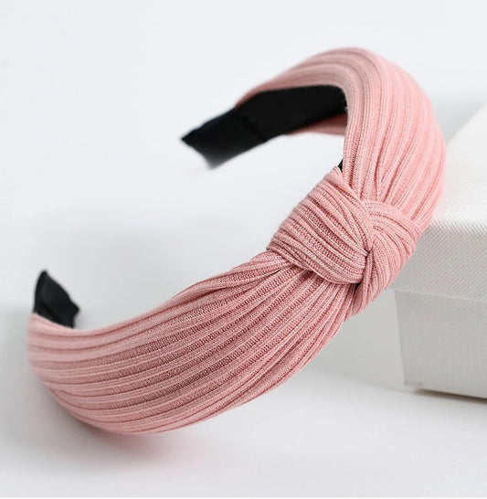 Peachy Pink Women Hairbands Fashion Headband Girls Hair Hoop Accessories