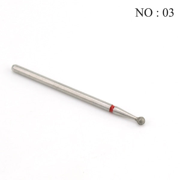 29 Types Diamond Ceramic Nail Drill Milling Cutter for Manicure Rotary Bits