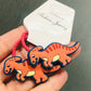 24 Styles 2Pcs/Set Girls Cute Dinosaur Animal Thread Cloth Hairpins Children