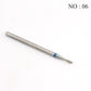 29 Types Diamond Ceramic Nail Drill Milling Cutter for Manicure Rotary Bits