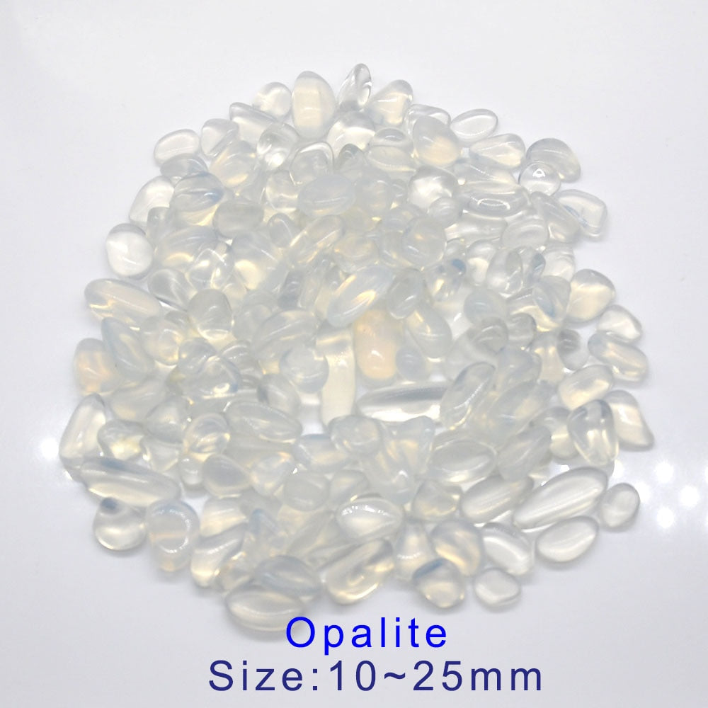 50-100g Opalite Natural Stones Gravel Chip Rock Minerals Aquarium Decoration