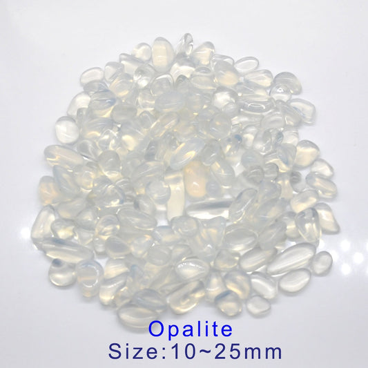 50-100g Opalite Natural Stones Gravel Chip Rock Minerals Aquarium Decoration