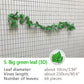 25 Styles Green Silk Artificial Hanging Leaf Garland Plants Vine Leaves Decor