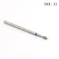 29 Types Diamond Ceramic Nail Drill Milling Cutter for Manicure Rotary Bits