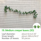 25 Styles Green Silk Artificial Hanging Leaf Garland Plants Vine Leaves Decor