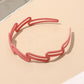 29 Styles 1PC Plastic Fashion Frosted Wide Headband Hair Band Headwear Bezel