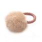 10 Styles Fur Ball With Elastic Rope Hair Band Handmade Elastic Ponytail Holders