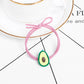 High Elasticity Hair Bands Avocado Hair Rope Cute Kawaii Side Clip Ins Fruit