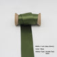 5 Meter Lot Grosgrain Ribbon Satin Ribbon Green Olive Moss Mint Sage