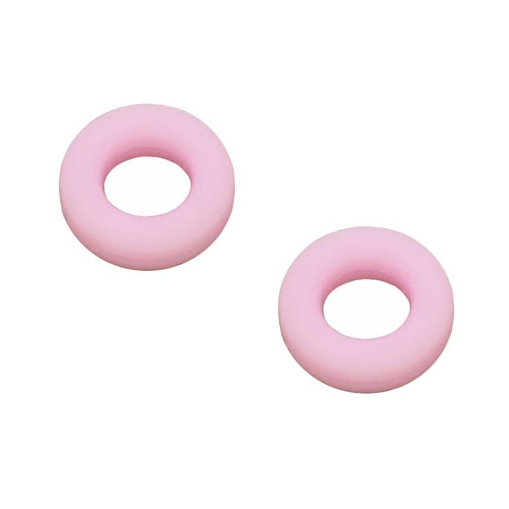 1 Pair Anti Slip Silicone Glasses Ear Hooks For Kids And Adults Round Grips