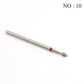 29 Types Diamond Ceramic Nail Drill Milling Cutter for Manicure Rotary Bits