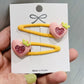 14 Styles 2Pcs/Set Girls Shining Crown Heart Rubber Elastic Hair Bands Children