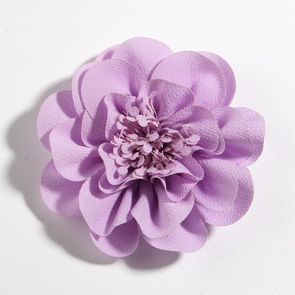 15 Styles 1PC 10CM 3.8" Big Chiffon Flowers Hair Clips Hairpins Handmade