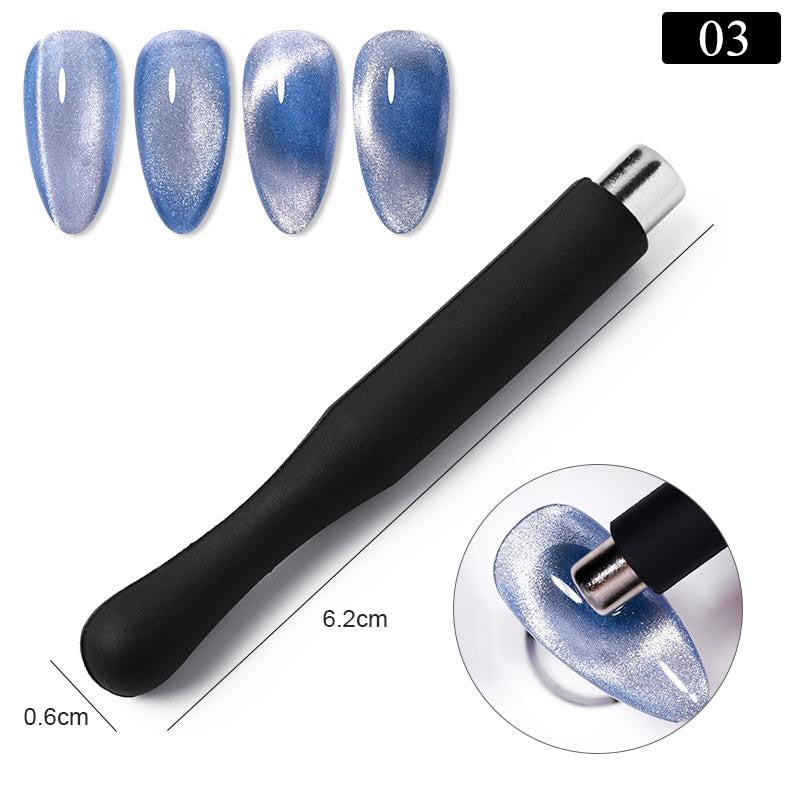 1 Pc Cat Magnetic Stick 9D Effect Strong Plate for UV Gel Line Strip