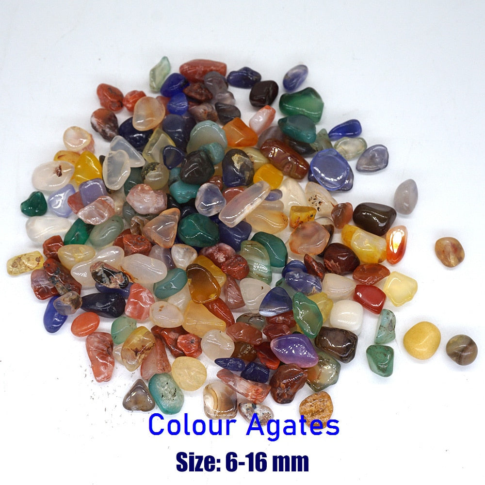 50g Natural Stones Gravel Crystals Chip Quartz Ore Minerals Reiki Healing
