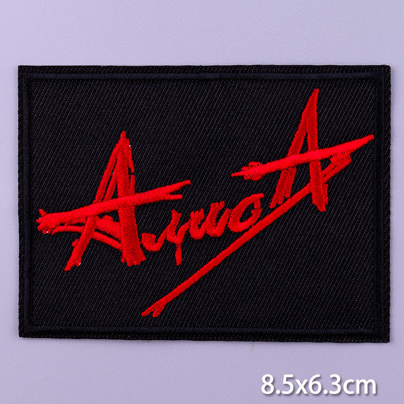 44 Styles DIY Cartoon Cat Dog Patches On Clothes Animal Patch Unicorn Letter