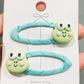 19 Styles 2Pcs Cute Animal Bird Frog Elephant Children Rubber Bands Scrunchies