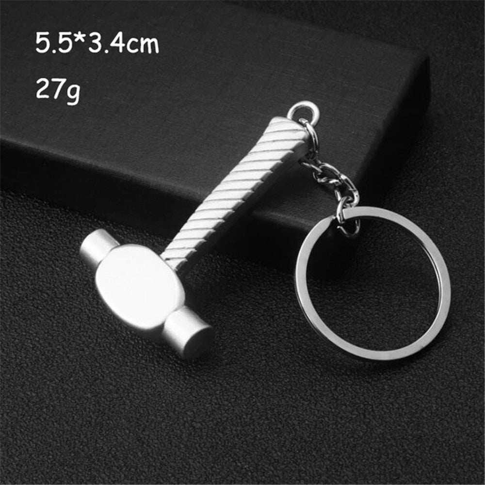 20 Styles Keychains For Men Outdoor Combination Tool Key Ring Portable Mini