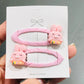 16 Styles 2PCS Cute Unicorn Rabbit Flower Headwear Kids Elastic Hair Bands