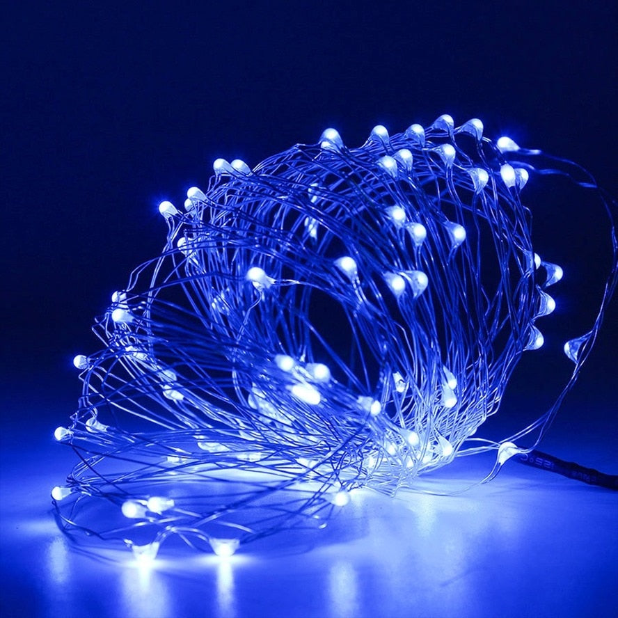 Fairy Light New Year LED Christmas Light Waterproof Copper Wire String Light for