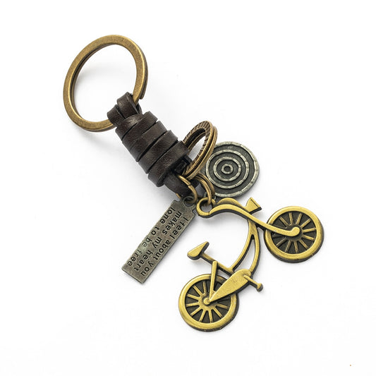 Bicycle Vintage Style Decor Keychain car keychain for Women Man Accessories