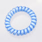 1 pc Color Luminous Telephone Line Hair Ring Rubber Band Soft For Women Ponytail