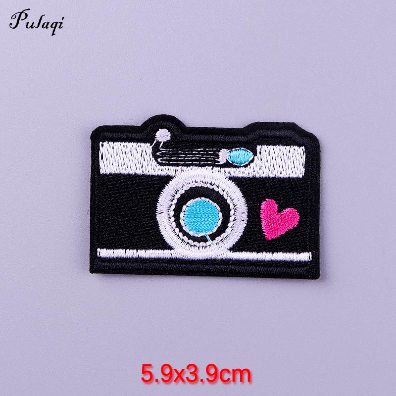 39 Styles Flame Heart Leaf Pepper Patch Iron On Patches On Clothes Cartoon