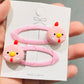 19 Styles 2Pcs Cute Animal Bird Frog Elephant Children Rubber Bands Scrunchies